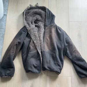 Cozy Sherpa-Lined Zip Hoodie